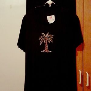 Quacker Factory Sequin 2-Piece Capri set